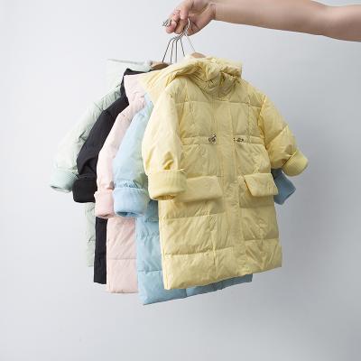 China Viable Children Down Jacket Down Coat With White Eider Down Coat Hoodie Coats Boys High Quality Jacket for sale