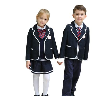 China Latest Design Customized Boys And Girls Autumn And Winter Warm Loose Comfortable Black School Uniform 2021 School Uniform for sale