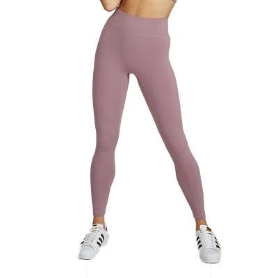 China Custom Women's Breathable Workout Gaiters No Front Seam Plain Women Tights Sports Gaiters for sale