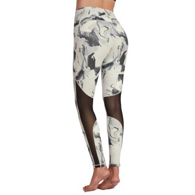 China 2020 Breathable Digital Printing High Quality Sublimation Mesh Leggings Fitness Yoga Pants For Women for sale