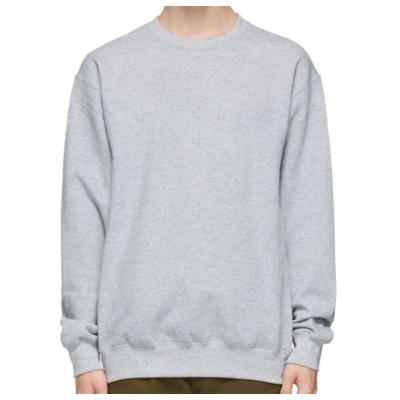 China Gray Fashion Long Sleeves Plain Logo Men Pullover Cotton Sweater OEM O-neck O-Neck Custom Wholesale Anti-wrinkle Multicolor for sale