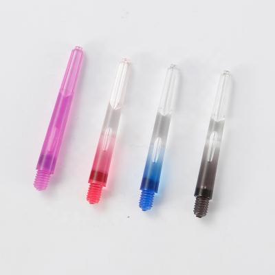 China Plastic Colored Transparent Plastic Dart Shafts for sale