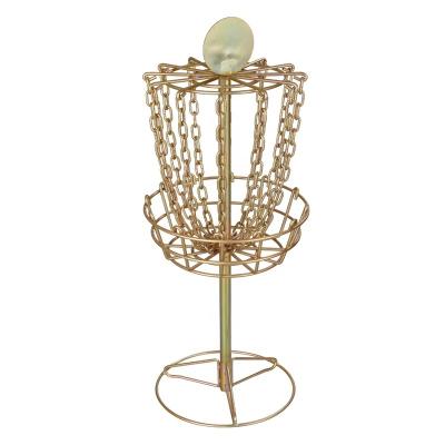 China 5 Colors Galvanized Waterproof Disc Golf Basket for sale