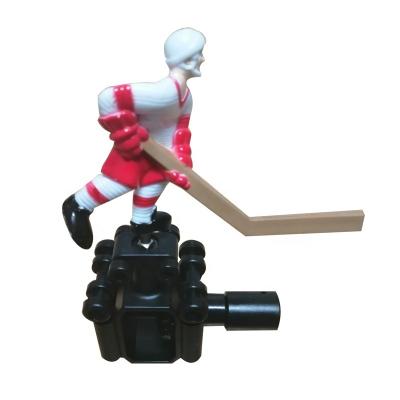 China Rod Hockey Accessory Rod Hockey Gear Set Rod Hockey Player With Metal Insert for sale