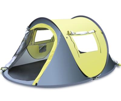 China Extended Type Wholesale Waterproof Outdoor Quick Automatic Family Camping Tent 2 Person Automatic Tent for sale