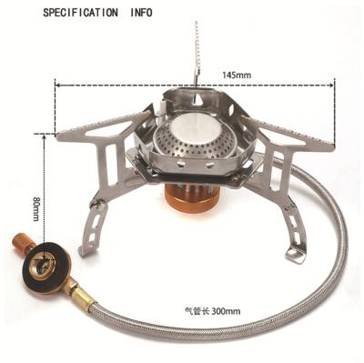 China Outdoor Tent Outdoor\Garden\Beach\Camping\Fishing Beach Gas Stove Camping Accessories Travel Boosting 6 Burner Propane Camping Stove for sale