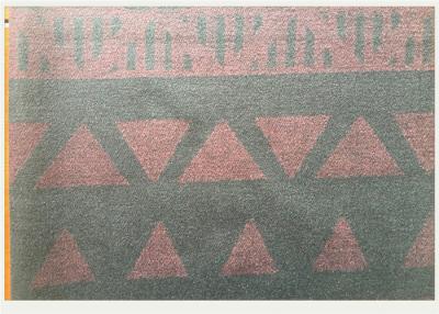 China Rote und schwarze Breite des Jacquardwebstuhl-Wollgewebe-150CM mit 35% W Polyester/50 zu verkaufen