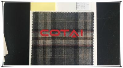 China 230GSM 345G/M Thin Tartan Wool Fabric 57