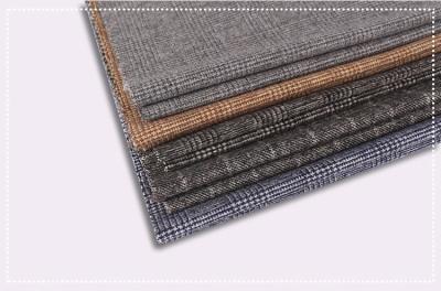 China Tartan Plaid Coating Wool Fabric , Double Faced Cashmere Fabric ISO 9001 Certificate for sale