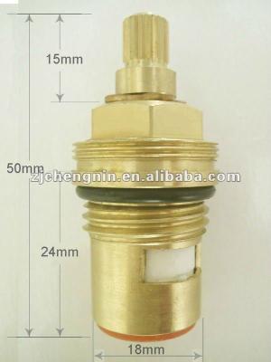 China Brass Brass Cartridge, Faucet Brass Ceramic Cartridge, Valve Core, Faucet Shaft, Faucet Ceramic Charger, Brass Ceramic Charger for sale