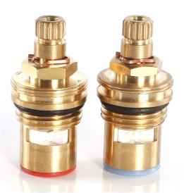 China Faucets and sanitaryware quick open brass faucet fitting ceramic disc faucet cartridge mixer valve for sale