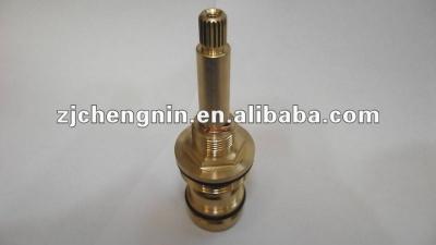 China Brass quick open, ceramic disc, brass faucet fitting, valve fitting, brass shaft, classic intellectual work G1/2, sanitaryware, brass faucet cartridge for sale