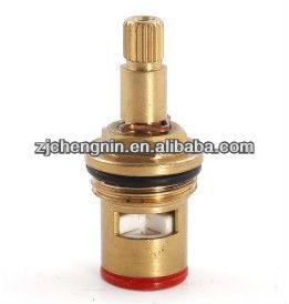 China UK Brass Faucet 1/2 Shaft Spline Brass Valve Cartridge for sale