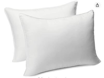 China Soft Touch and High Quality 100% Polyester Basic Pillow for sale