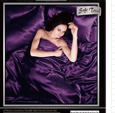 China Gepersonaliseerde kleur Satine Satin Bed Sheet Set Hypoallergeen Vervaagingsbestand voor alle seizoenen Te koop