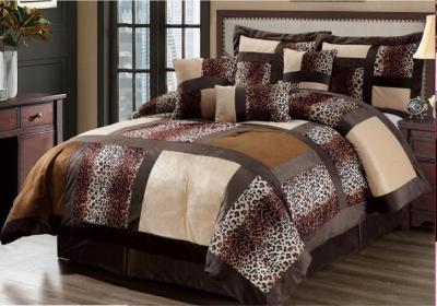 Cina Super Soft Combined Velvet Fleece Comforter Set Invernale Caldo Lettiera Copertura in vendita