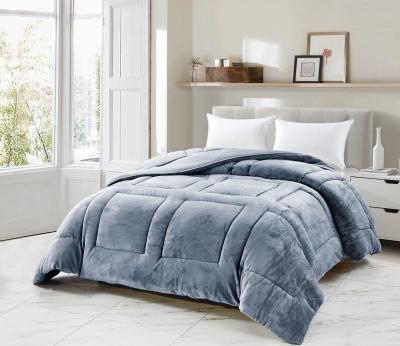 China Winterwärme Fleece Comforter Flannel Mikrofiber Comforter Super Weichheit 100% Polyester Füllung zu verkaufen