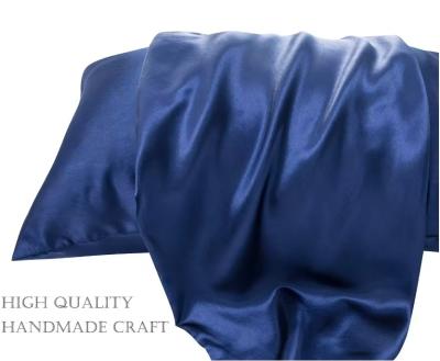 China Envelope Satin Pillow Case in White/Gray/Beige/Blue Machine Washable Customization Available for sale