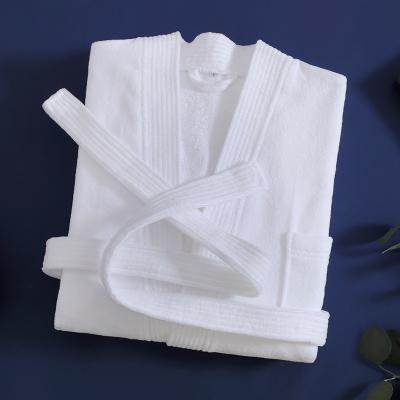 China Quick Dry Knitted Weaving Cotton Luxury Bathrobe For All Season Comfort for sale