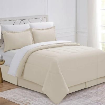 Chine Beige Organic 300 TC Cotton Comforter Virgin Fiber Wholesale à vendre