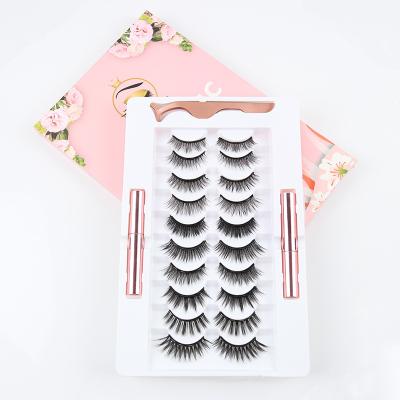 China Beauty World New Best Eye Liner Liquid Eyelash Thick Waterproof Magnetic Lashes en venta