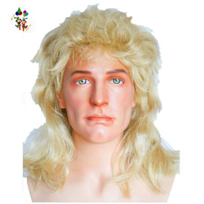 China 80s Wave Silky Straight Men's Pat Sharp Mullet Carnival Wigs HPC-1272 Costume Party for sale