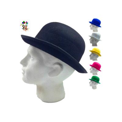 China Image Derby Fancy Dress Felt Bowler Halloween Carnival Party Hats HPC-0201 for sale