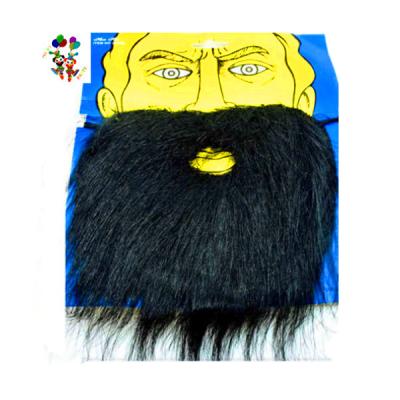 China Many Novelty Halloween Costume Black Party Fake Beard HPC-0301 for sale