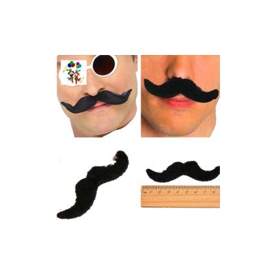 China Many Cheap Halloween Party Tash Stylish Funny Black Fake Mustache HPC-0304 for sale