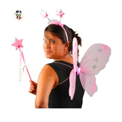 China Adult Costume Party Dance Costume Dancing Butterfly Fairy Wings Set HPC-0806 for sale