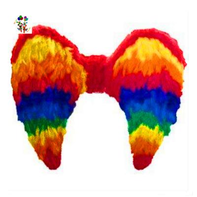 China Angel Gay Pride Party Rainbow Feather Angel Wings HPC-0809 Large for sale