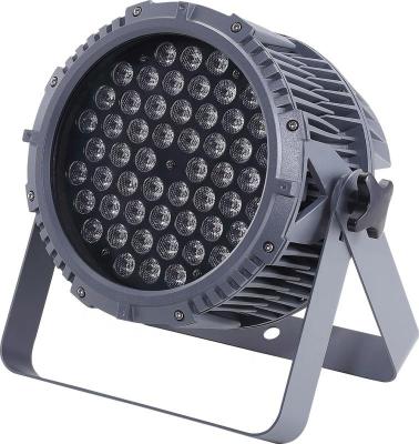 China Stage Bar/Music/Model 54pcs Music Parts New 3 Watt RGBW Outdoor Waterproof IP65 Led Par Stage Light for sale