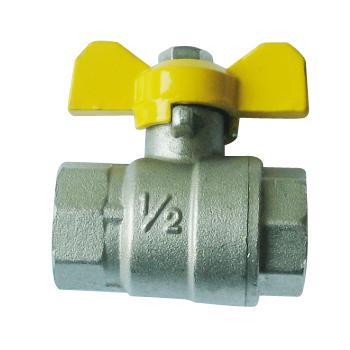 China General Weld Brass Port Full Thread Brass Ball Valve Gas Valve for sale