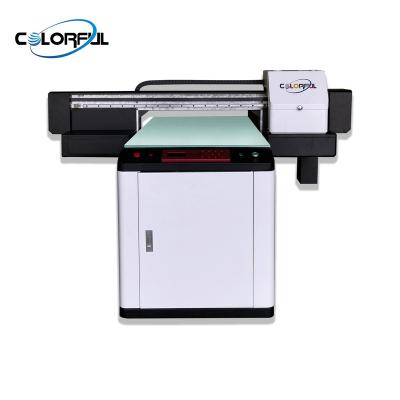 China Hotels 6090 UV Flatbed Printer with XP600 Printhead LED UV Printer for Phone Case Metal/PVC/Acrylic for sale