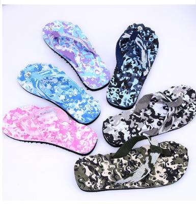 China Wholesale Hot Selling Light Baiyi Camouflage Flip Flops Massage Slippers Beach Classic Shoes for sale