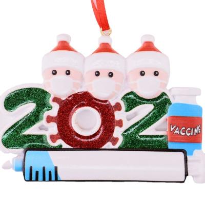 China High Quality Eco - Friendly DIY Personalized Family Home Christmas Decoration Hanging Ornament for sale