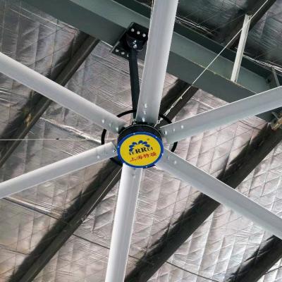 Cina 24ft Industrial Giant Ceiling Fan Manufacturer Ventilatori HVLS per le aziende agricole in vendita