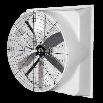 China Ventilador de escape industrial para grandes espaços industriais 43700m3/h Fluxo de ar 380-480V Voltagem 850w/1.2hp Potência à venda