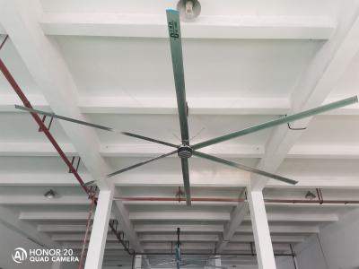 Cina 7.3m soffitto ventilatori per bestiame 1500w con 6 lame in vendita