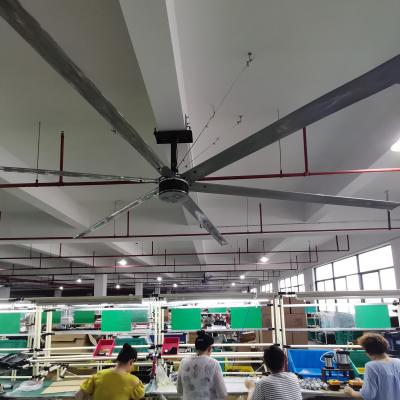 Cina 24 piedi 7,3 m 6 lame Ventilazione del bestiame Ventilatori di raffreddamento dell'aria in vendita