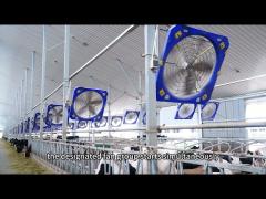 Powerful Industrial Fan with 1.1A Current and 38‘‘/0.96m Blade Diameter