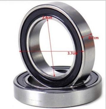 China Stable performance: 24x37x7mm voice bass bicycle ball bearing MR2437 2RS for sale