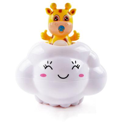 China Bath Toy Baby Yunyu Deer Playing Toy The Rainy Cloud Deer Cartoon With Water Spray Water Shower Toy Bathroom for sale