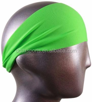 China Breathable Fashion Fabric Soft Wholesale Custom Yoga Headwraps for sale