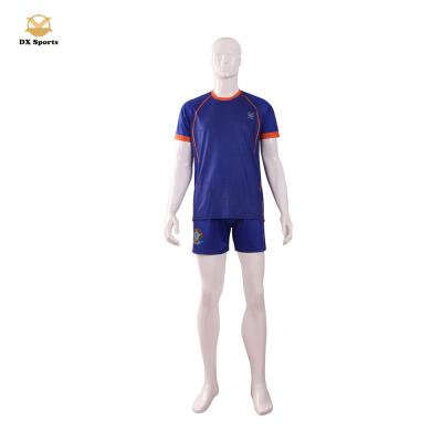 China Custom Football Uniform Sports Jersey Sets Football Wear For Men for sale