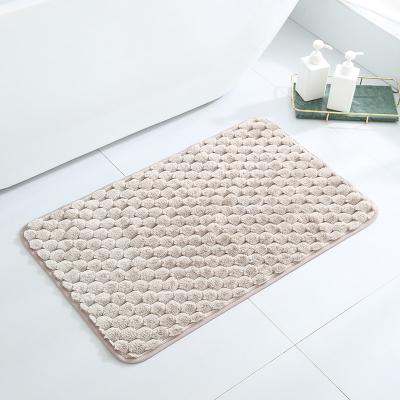 China Hot Selling Washable High Quality Modern Bathroom Mat Household Doorstep Non Slip Absorbent Tufted Rug for sale