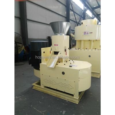 China Biomass Energy Industry Flat Die SKJ350 Rice Husk Sawdust Pellet Machine, 30KW Biomass Wood Pellet Machinery For Sale for sale