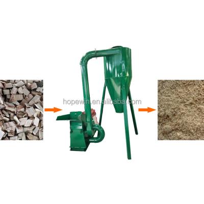 China Biomass Energy Industry Wood Branch Hammer Mill Mobile Crusher Sawdust Wood Crusher Making Shaving Machine for sale