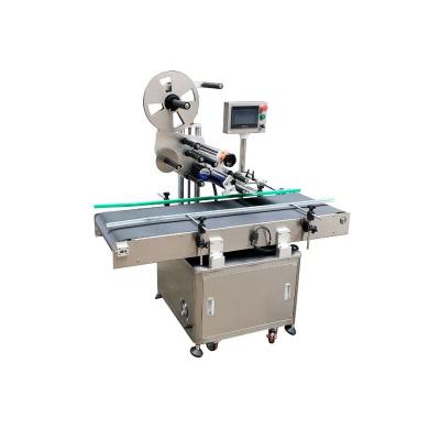 China New Type Custom Metal Aluminum Food Making Automatic Tabletop Labeling Machine for sale