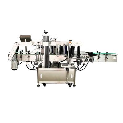 China Food Made In China Top Quality Automatic Double Sided Label Labeling Machine for sale